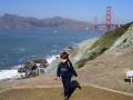 Coastal trail to Baker Beach